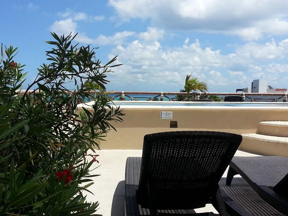 호텔 The Blue Pearl Suites 신데 델 카르멘